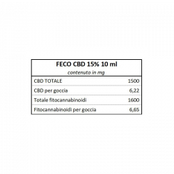 FECO CBD 15% 10 ML