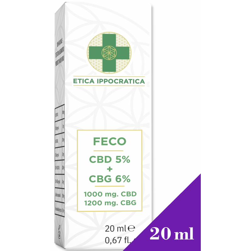 FECO CBD 5% + CBG 6% 20 ML